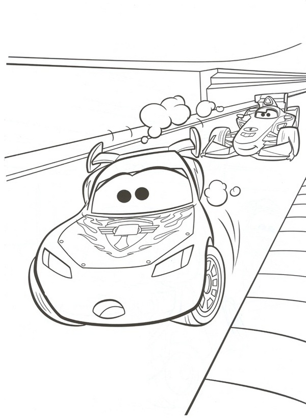 walt disney cars coloring pages - photo #20