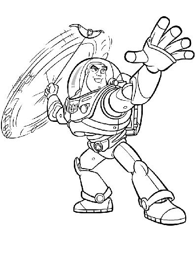 Buzz And Woody Coloring Pages