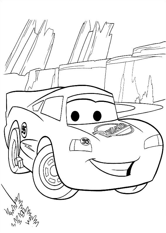Cars Color Pages Cars Color Pages