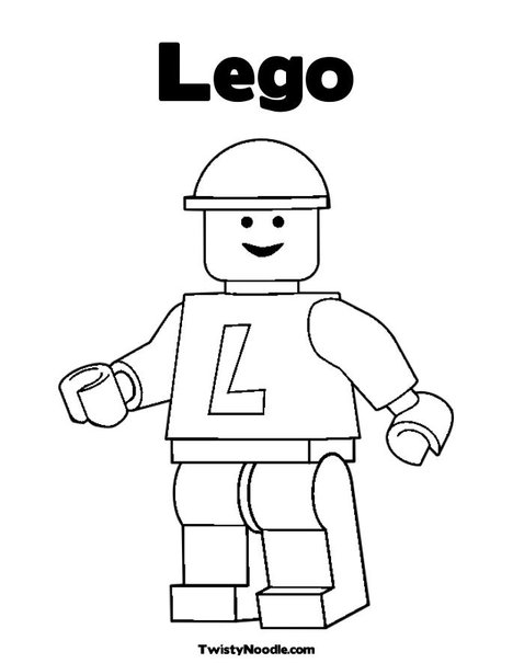 Lego Coloring Pages