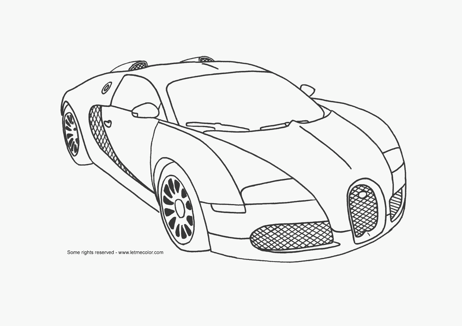 Cars Coloring Pages