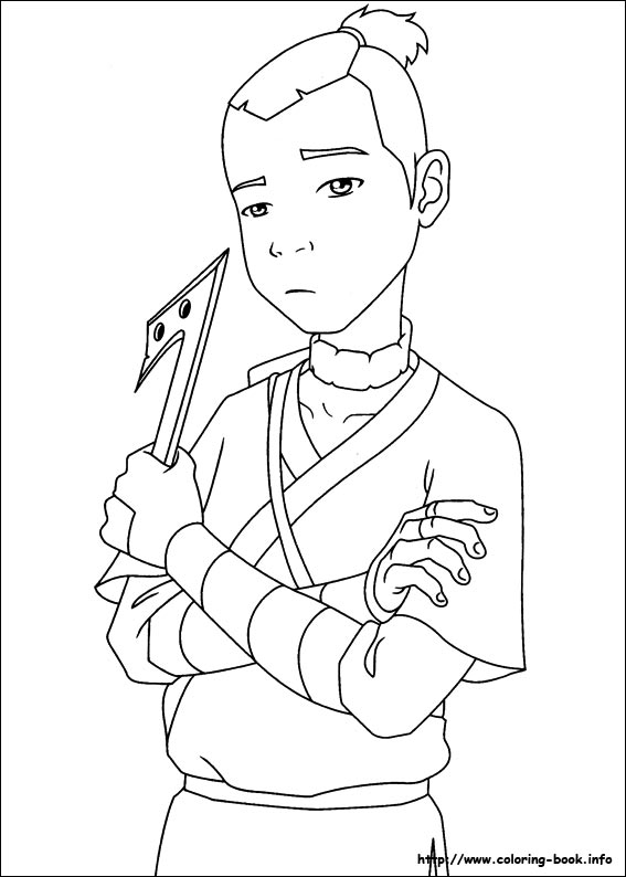Avatar The Last Airbender Coloring Pages