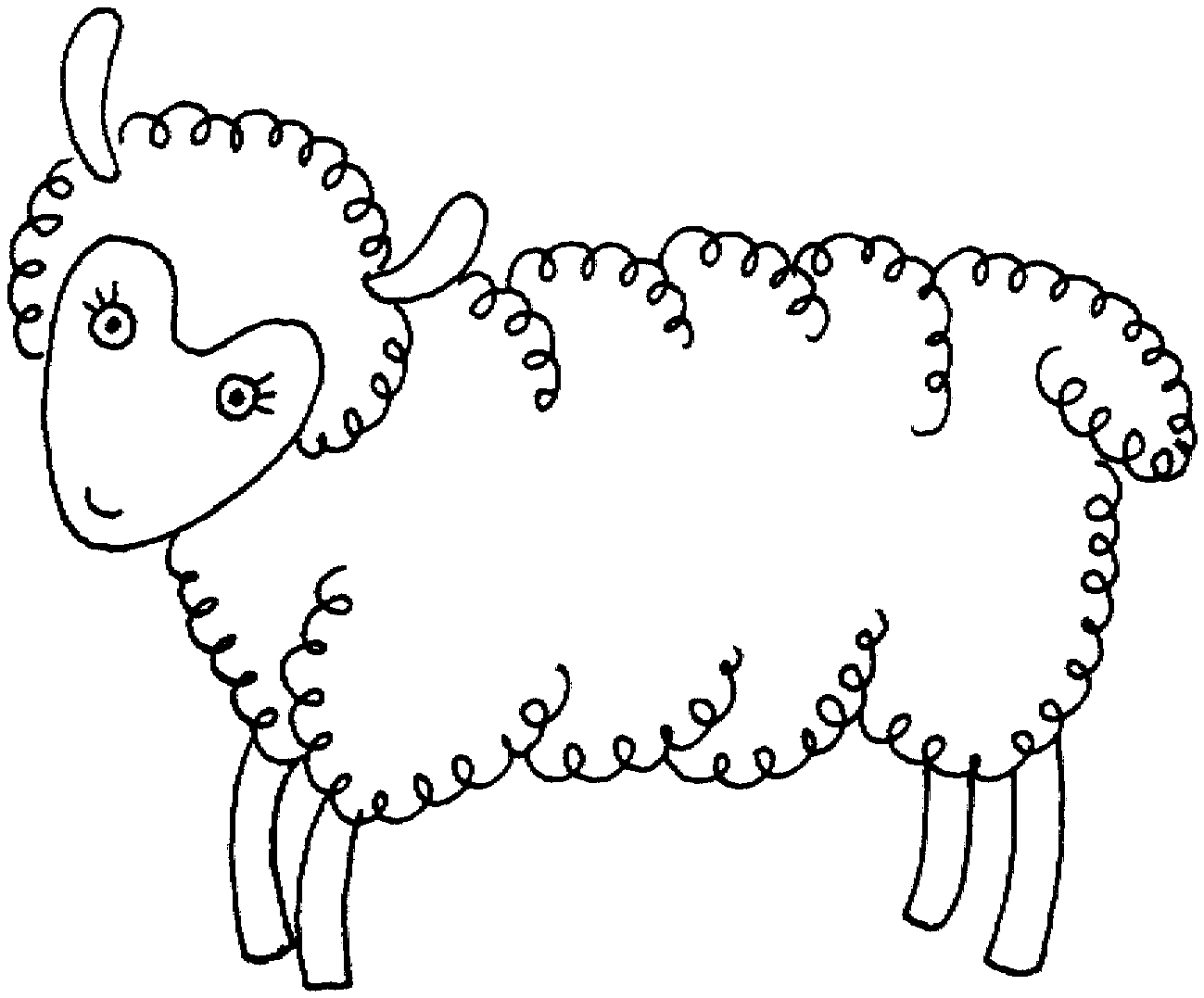 Coloring Pages Coloring Page Of Sheep coloring pages of sheep dogs printable old english sheepdog page