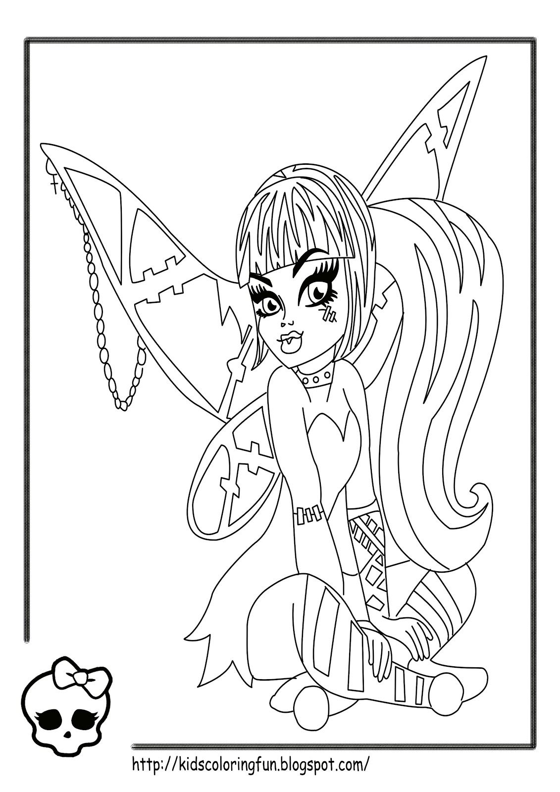  coloring howleen lagoona lagoona coloring abbey coloring monster high title=